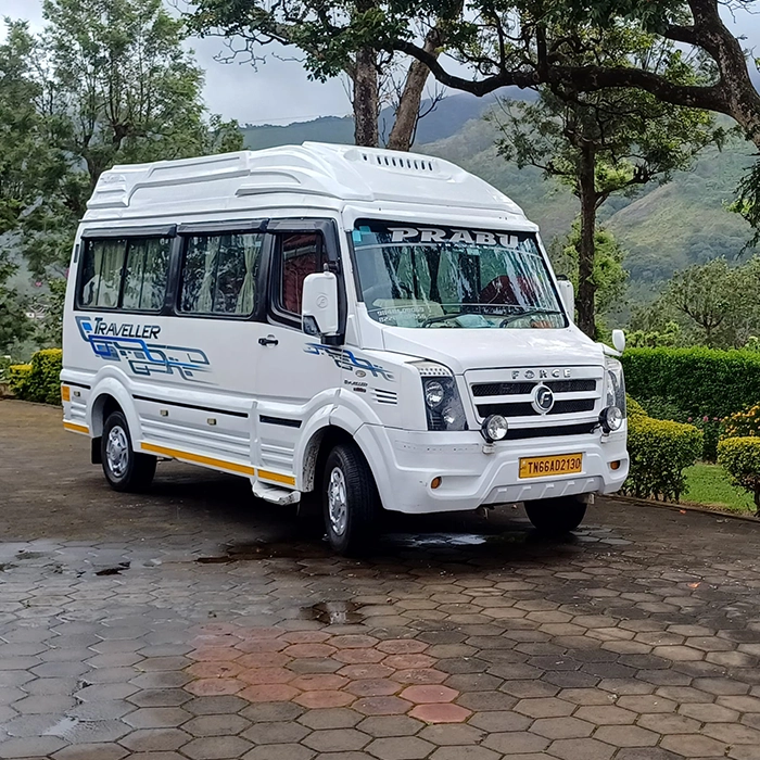 14 seater Force Traveller van available for group rental