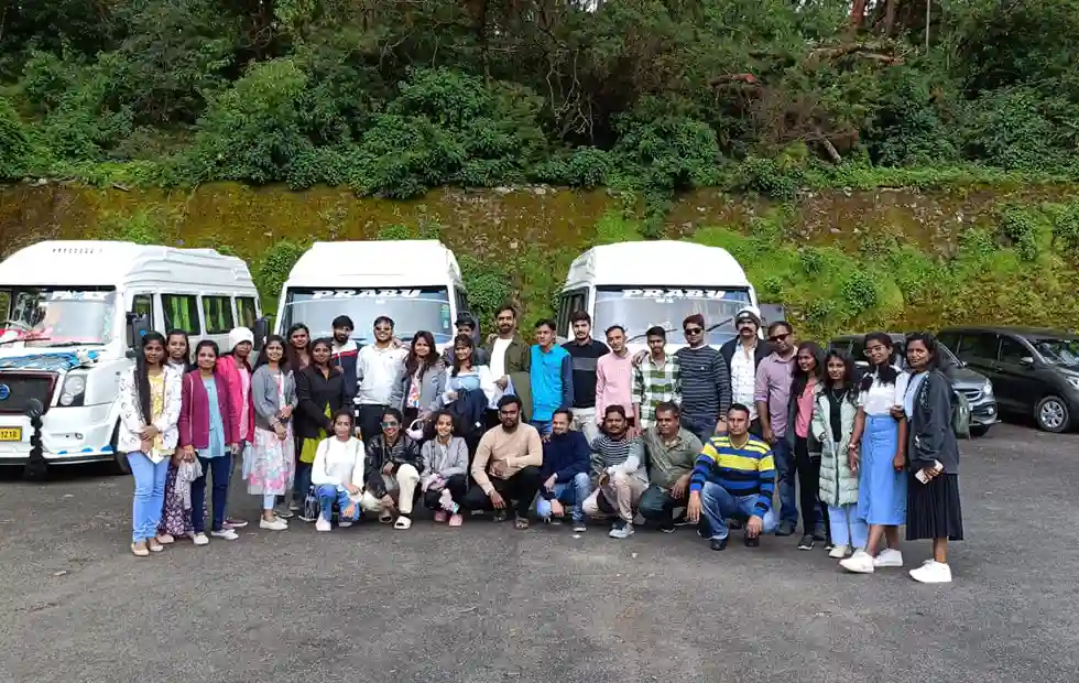 Force Traveller van booked for a group trip outing